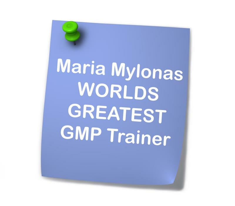 Maria Mylonas Worlds Greatest GMP Trainer